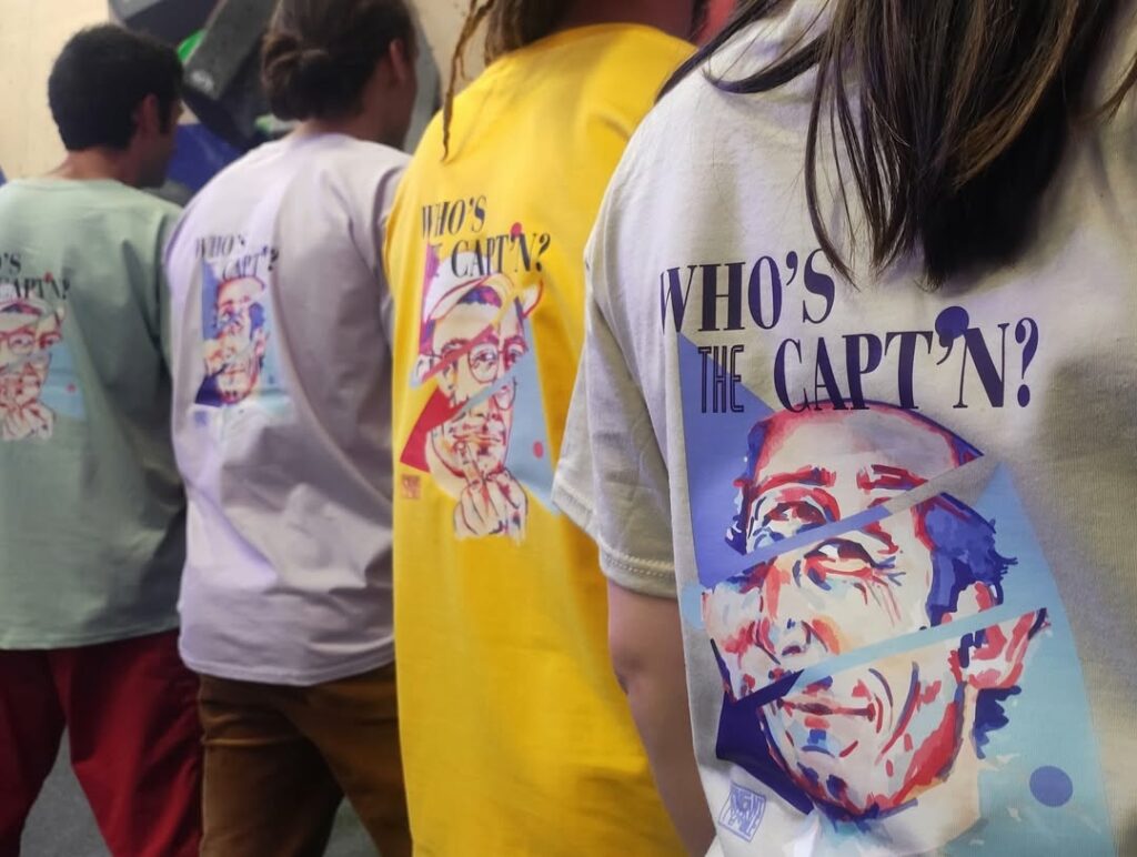 graphisme tshirt salle escalade bretagne