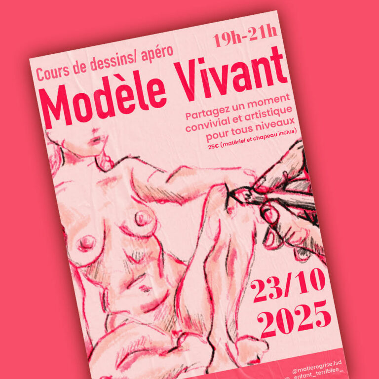 affiche cours art